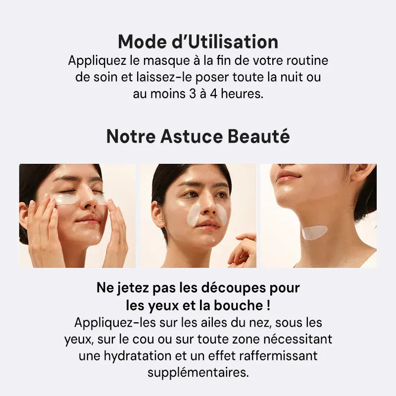 Set of Bio-Collagen Regenerating Masks